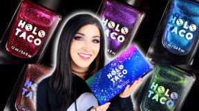 Holo Taco Magnetic Magic Nail Polish Collection Swatches & Review || KELLI MARISSA