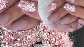 300 glitter EASY nail ideas! 2023| HUGE nail art compilation #nails #naildesign #trend #beauty#hacks