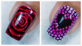 New Short Nails Art Designs For Valentine's Day 2023 | Pretty Nail Polish Colors