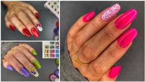 new simple & easy nail art designs at home 2022 // girls must watch this video 😍😍 //#indiansstar