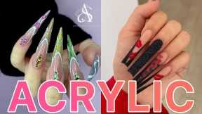 ✨305✨Amazingly Beautiful Acrylic Nail Art Designs Tutorial Ideas Compilation