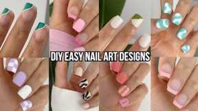 11 EASY NAIL ART DESIGNS | minimal new nail art designs compilation perfect for beginners!