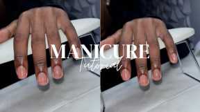 Manicure Tutorial / How to do a male manicure!!