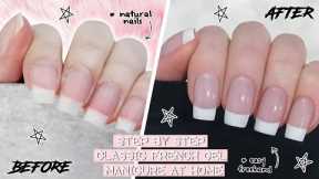 DIY CLASSIC FRENCH GEL MANICURE AT HOME | The Beauty Vault