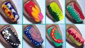 🤔Easy Nail designs for beginners at home \nail art at home\ easy nail art for beginners \ nail art