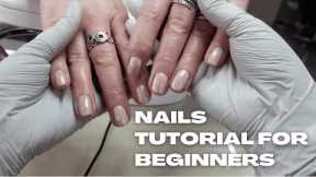 Nails Tutorial For Beginners | Nails Design - step by step