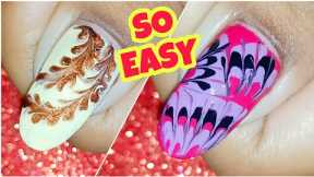 Top Easy nail designs at home || Nailart using needle #nailart #naildesign #trending