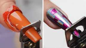 #711 15+ New Glitter Nail Art Tutorial ⛄️ Women Nail Polish Ideas | Nails Inspiration