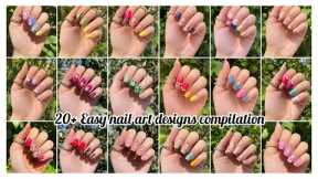 20+ Easy floral nail art designs compilation || Sunday special compilation 2023