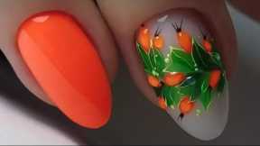 Orange Manicure 2023: Trendy Shades | Best Nail Art