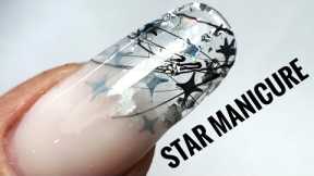 STAR manicure / Nail ART design