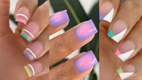 HOW TO EASY SUMMER NAIL DESIGNS 2023 | diy summer nail art tutorial and nail inspo