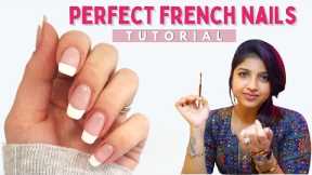 Wow: Easy French Nails At Home | Gel Polish | French Manicure | Nail Art