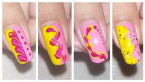 Easy nail Art within 2 minutes || Simple nail designs #naildesign #easynailart #nailart