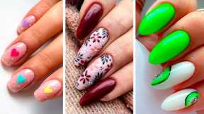 New Nail Art Design  ❤️💅 Compilation For Beginners | Simple Nails Art Ideas Compilation #487