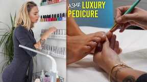 ASMR Luxury Pedicure Tutorial To Help You Relax & Float Away