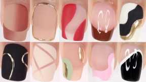 300 EASY NAIL IDEAS | HUGE nail art compilation satisfying nail designs | gel nail polish at home