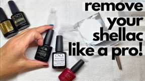 How to remove your own CND Shellac. All you need to know!