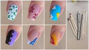 Easy new nail art designs with household items || Cute diy nail art designs for beginners