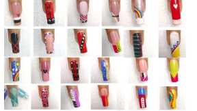 30+ Huge nail art designs compilation|| Easy nail art at home|| easy nail art for beginners #nailart