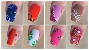 10 Easy and beautiful nail art designs for beginners || New nail art ideas you can create at home