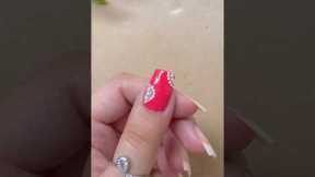 💅❤️Easy cute nail art design #nailart2023 #naildesign #youtubeshorts #shorts