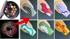 Top 8 Nail designs using Colour Cube || Easy Nailart tutorial || #naildesign #nailart #modelones