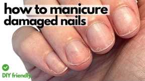 Damaged nails? Watch this [Pro Nail Technician's demo]