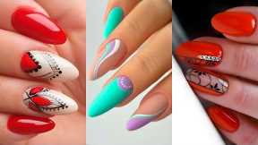 Nail Art Design  ❤️💅 Compilation For Beginners | Simple Nails Art Ideas Compilation #556