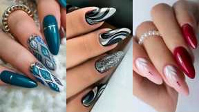 Nail Art Design  🍁❤️🍂💅 Compilation For Beginners | Simple Nails Art Ideas Compilation #596