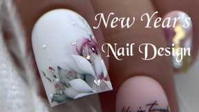 Easy New Year's nail design | Best Nail Art