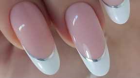 Top 15 Ideas for Modern White French Manicure | Best Nail Art