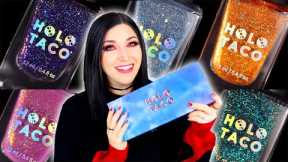 Holo Taco After Party Holiday Nail Polish Collection Swatch and Review! || KELLI MARISSA