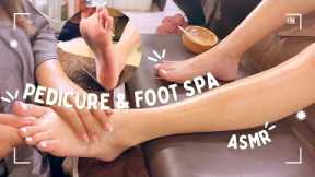 ASMR Pedicure spa & Foot Scrub | at Beauty Salon, in Bangkok, Thailand