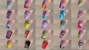 25+ Easy nail art designs compilation || Nail art for beginners