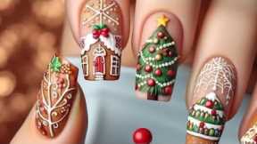 Christmas Nail Decoration Ideas 2023 #tutorial | Best Holidays Nail Art ...