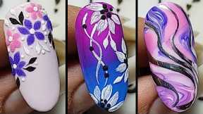 5 Amazing Nail art designs | Easy nail art compilation #nailart #naildesigns