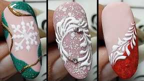 New Nail art designs | Easy nail art compilation  #nailart #naildesigns #christmas