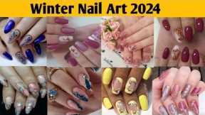 Winter Nail Art 2024|Nail Art Designs Compilation|Sumaira's Tasty Kitchen