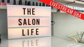 The Salon Life Nail Q&A! As your nail related questions here!