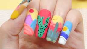 Nail Care Tutorial For Everyone/ Beautiful nail art design/ Nail by jen/ Nails art tutorial #76
