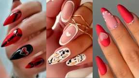 Nail Art Design ❤️💅 Compilation For Beginners | Simple Nails Art Ideas Compilation #715