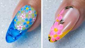 New Nail Art Ideas 2023 | #tutorial Best Flower Nail Design Compilation