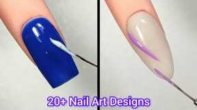 20+ The Satisfying Glossy Nail Art Design 2024 | Easy Nail Arts | Nail Art Design 2024 #nailart