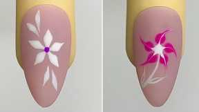 Best Easy Flower Nail Art Designs 2024 | Best Nail Art Compilation|💝New Nails