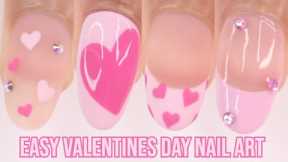 VALENTINES DAY NAIL DESIGNS 2024 | pink nail art compilation