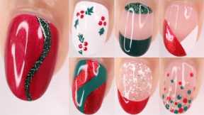 EASY CHRISTMAS NAIL ART 2023 | last minute Christmas nail art perfect for beginners!