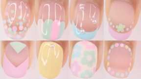 EASY SPRING/EASTER NAIL DESIGNS | easy nail art for short nails