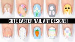 Cute Nail Art 2024 🐰 Easy Easter Nail Art Design Compilation