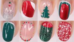 QUICK AND EASY CHRISTMAS NAIL DESIGNS 2023 | Christmas nail art compilation perfect for beginners!
